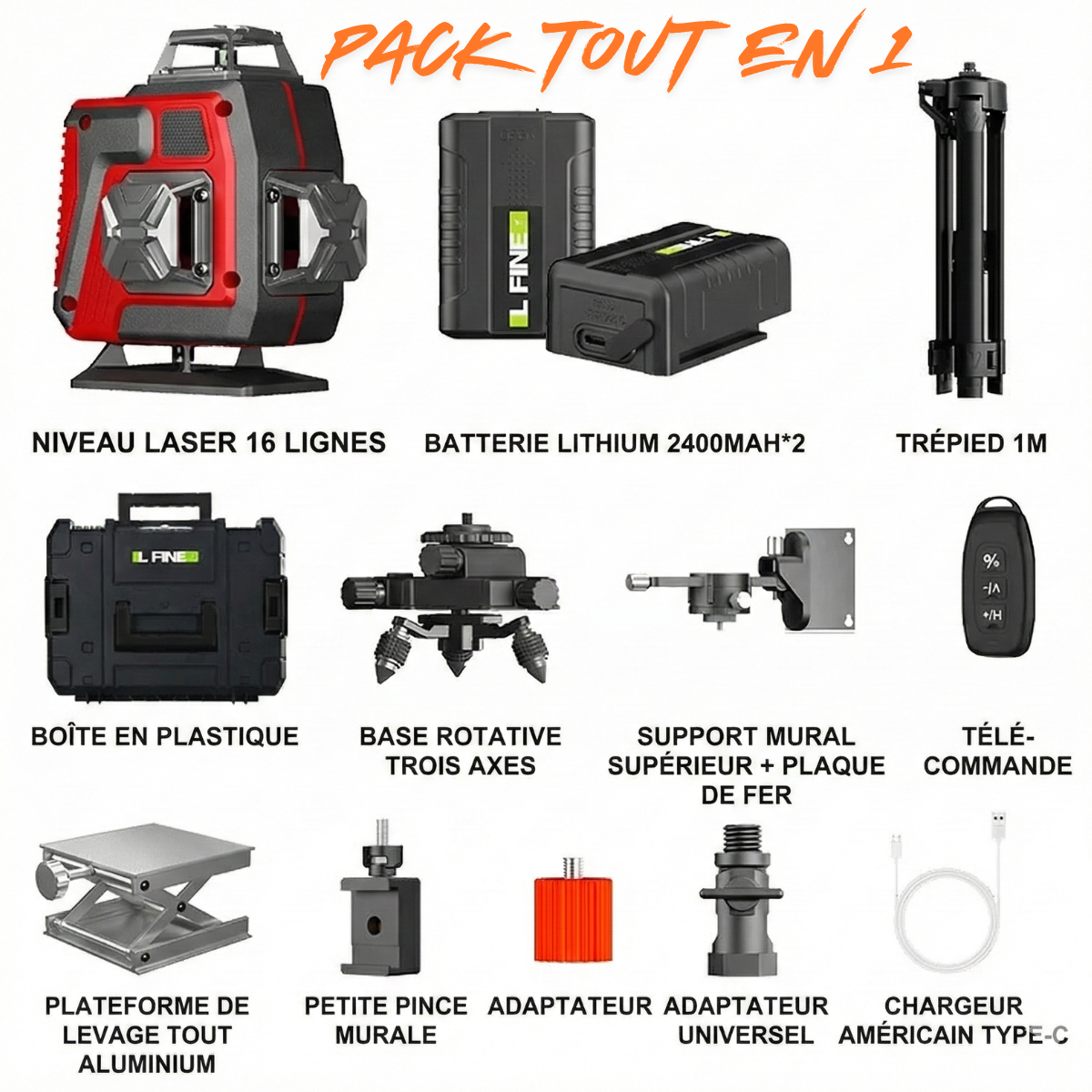 PACK CHANTIER "ÉDITION PRO" 4D